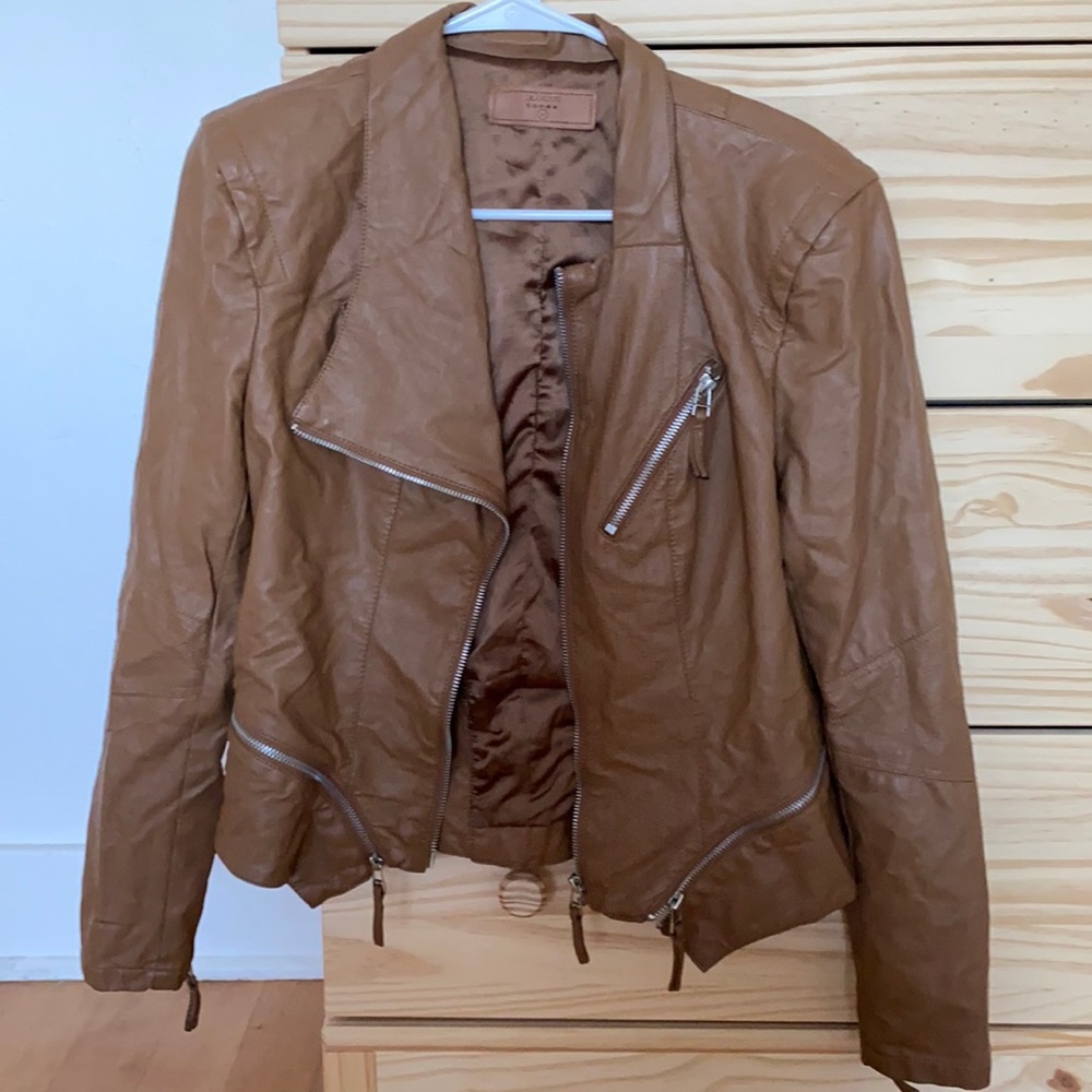 Blank NYC faux leather jacket